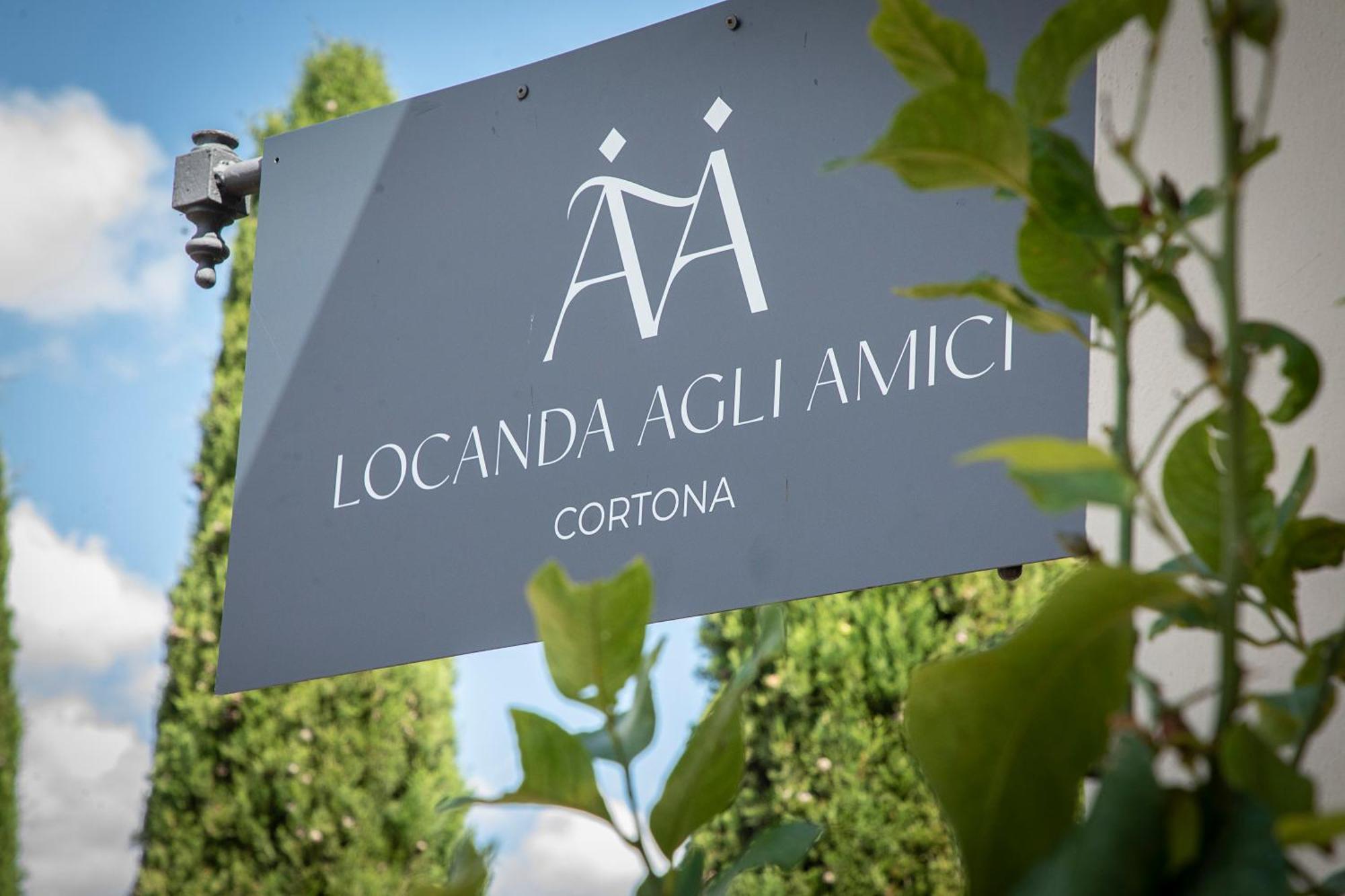 Locanda Agli Amici Cortona Bagian luar foto